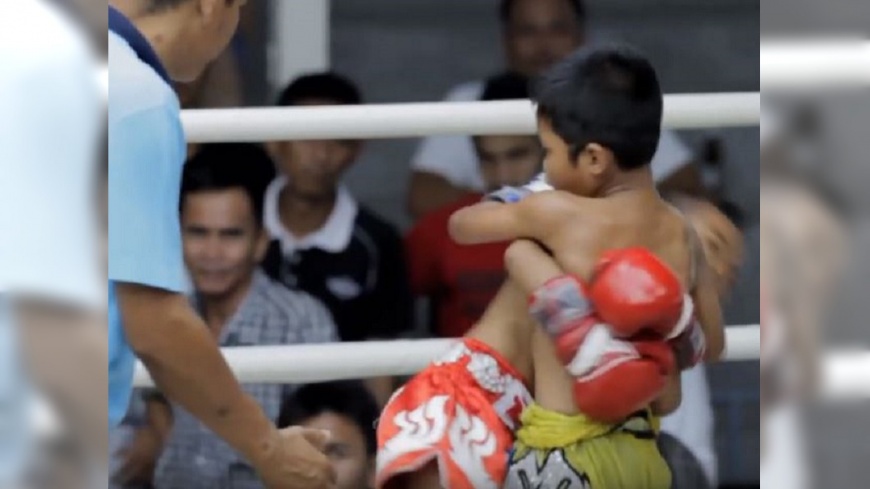 5歲娃打泰拳 大人贏暴利小拳手風險高