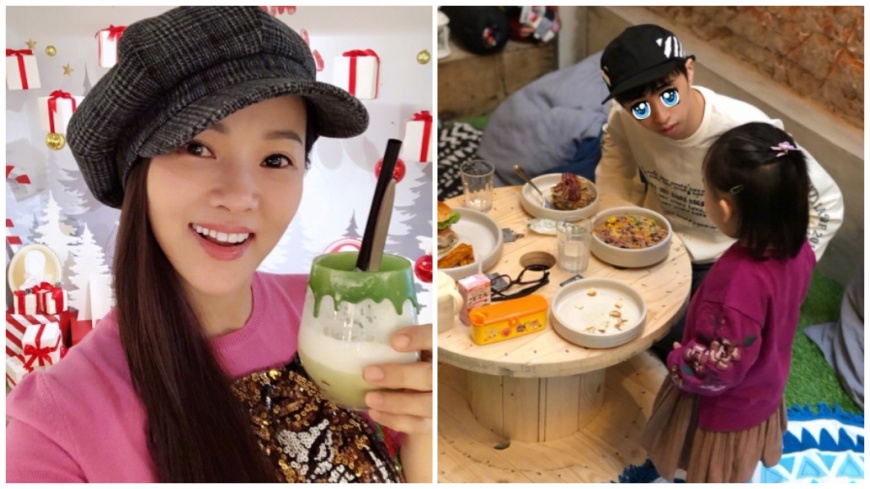 又忘記打馬?伊能靜曬小哈利照 伸手護妹保護慾超強
