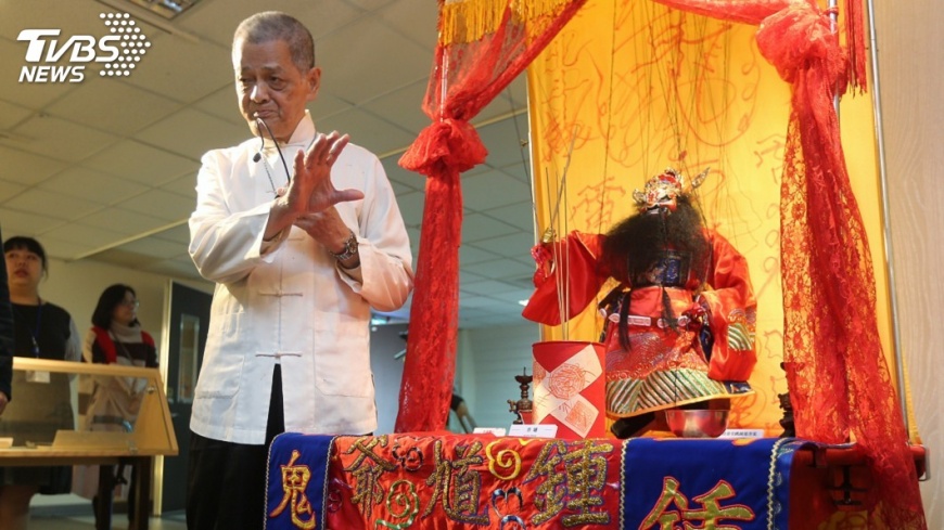藝師林金鍊特展 傀儡跳鍾馗揭神秘面紗