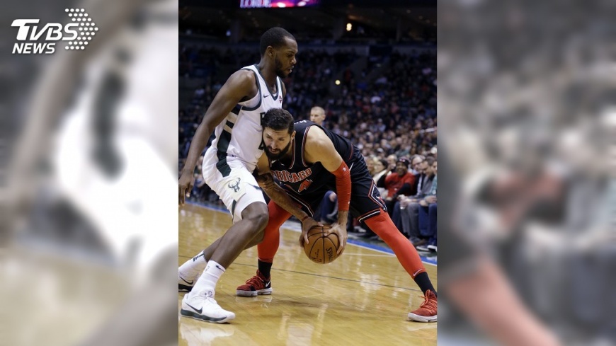 NBA大前鋒米羅提契轟24分 公牛獵鹿