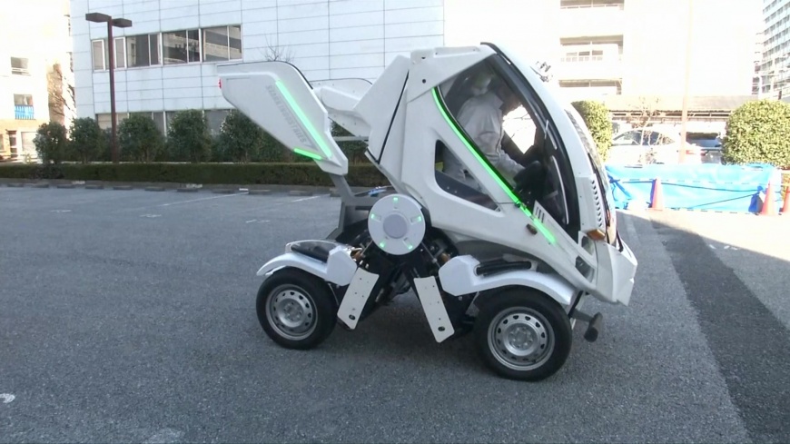 轎車也可以折疊! 虛擬鋼彈機器人成真