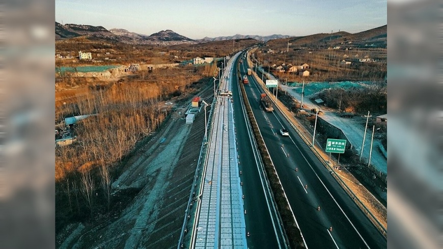 太陽能新應用　濟南高速路面可發電