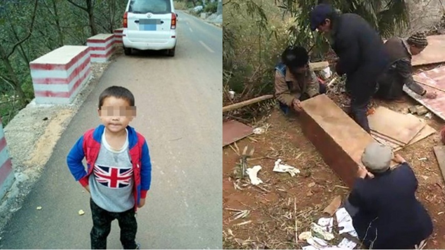 貧童屋內燒木取暖中毒亡 雙親撿木板釘棺下葬