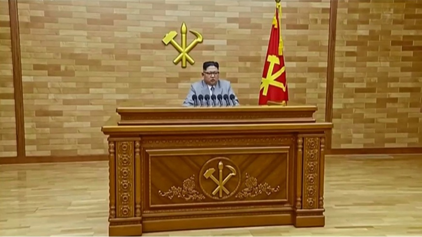 嗆美不會開戰 金正恩元旦演說:核按鈕在我桌上