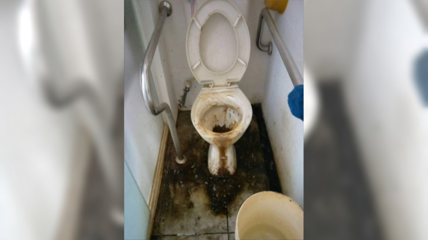 房出租廁所變廢墟!屋主刷到手破皮 噁房客只蹲著看