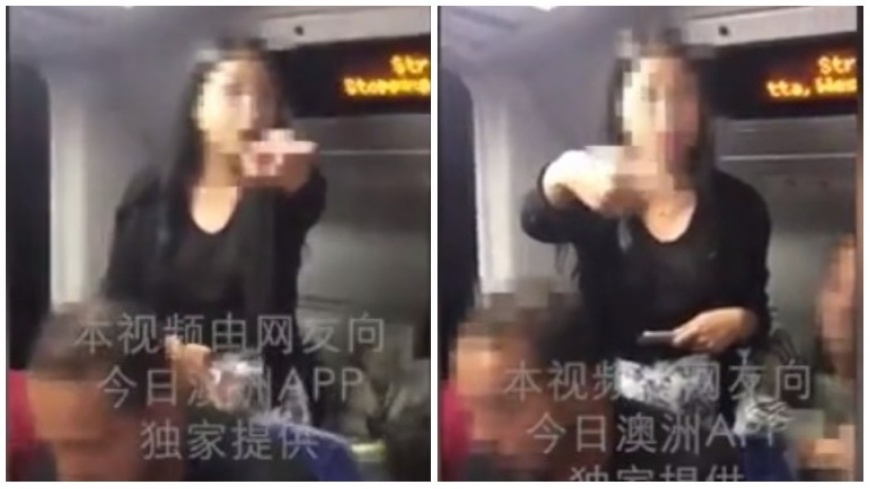 韓女車廂內飆罵　怒吼：大陸人都垃圾