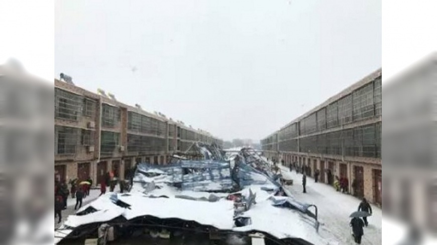 雪襲半個大陸! 中俄邊界現「冰塊長城」