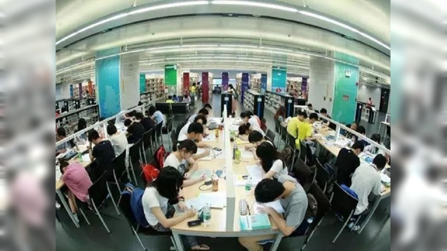 搶圖書館、拜孔子像 陸生「備戰」期末考