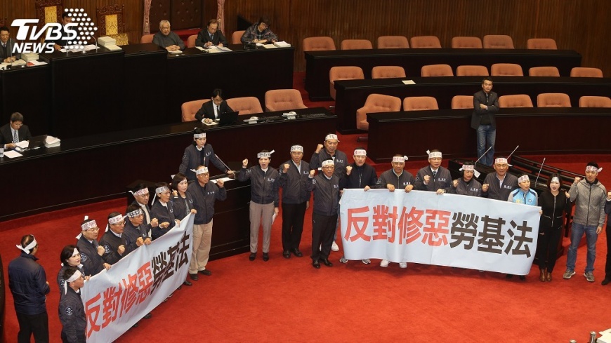 勞基法進入逐條 立法院將不斷電表決