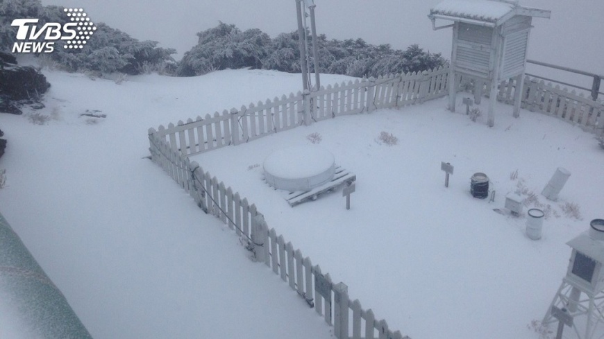 淡水入冬最低溫8.1度 玉山、太平山下雪