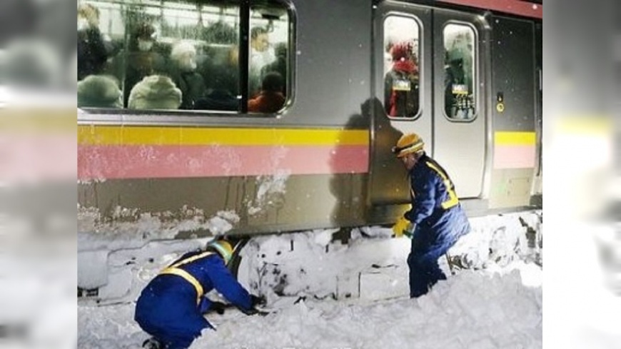 積雪24小時高達過去三倍　沿岸80CM