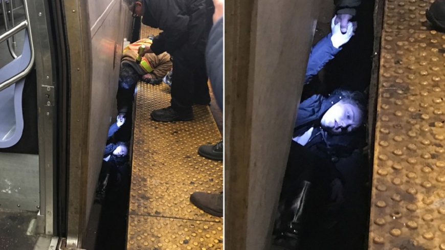 女大生地鐵昏倒跌落月台 卡列車底險遭輾