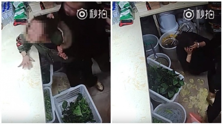 嫌送餐太慢！　3男客扯髮爆打女老闆5分鐘