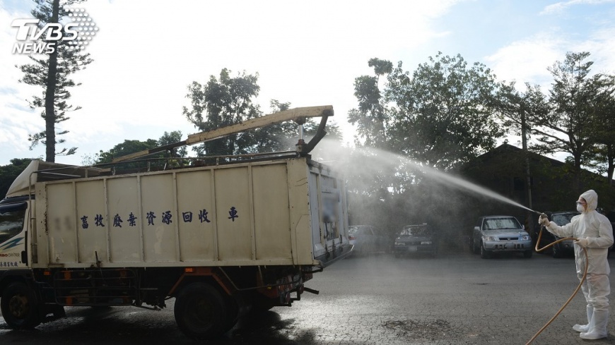 禽流感進入高峰期 雲林設化製車檢疫站