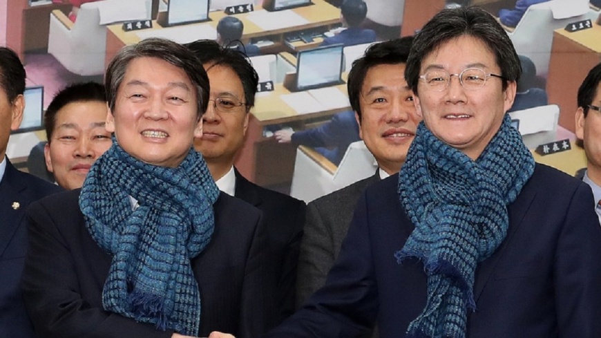 韓在野兩黨合併　創立統合改革新黨