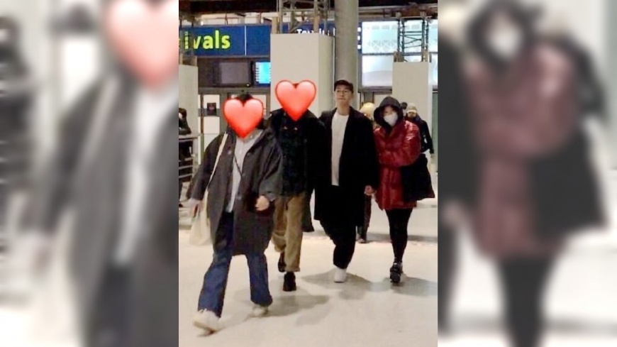 雙宋機場合體亮相! 夫妻檔赴巴黎時裝秀