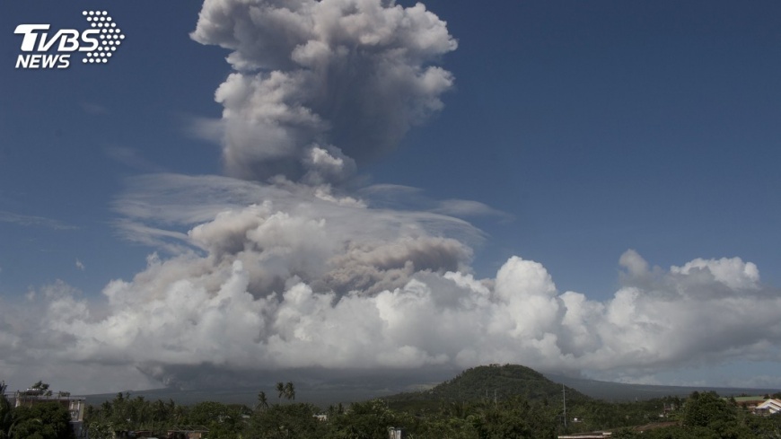 菲國馬永火山警戒升級 危險性爆發在即