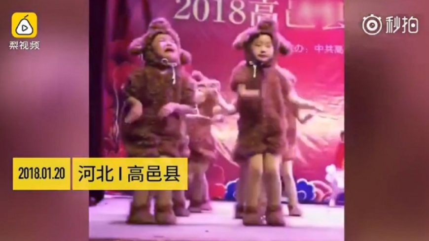 好委屈!女童台上邊哭邊跳舞 網笑:跳出我的心聲啊!