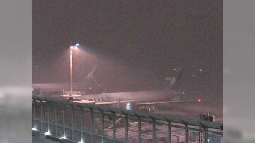 東京大雪擾交通 成田機場旅客排隊領物資