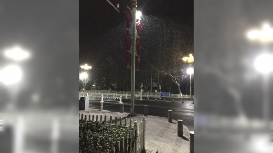 北京初雪遲53天　郊區降雪多於市區