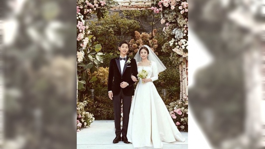 宋慧喬、宋仲基浪漫風 夢幻名人婚禮榜首