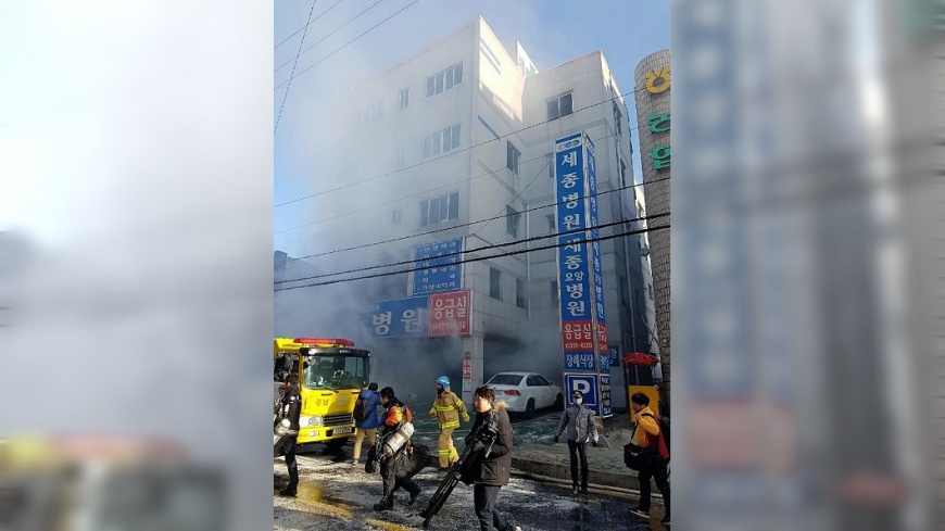至少33死!南韓醫院大火 傷亡恐持續攀升
