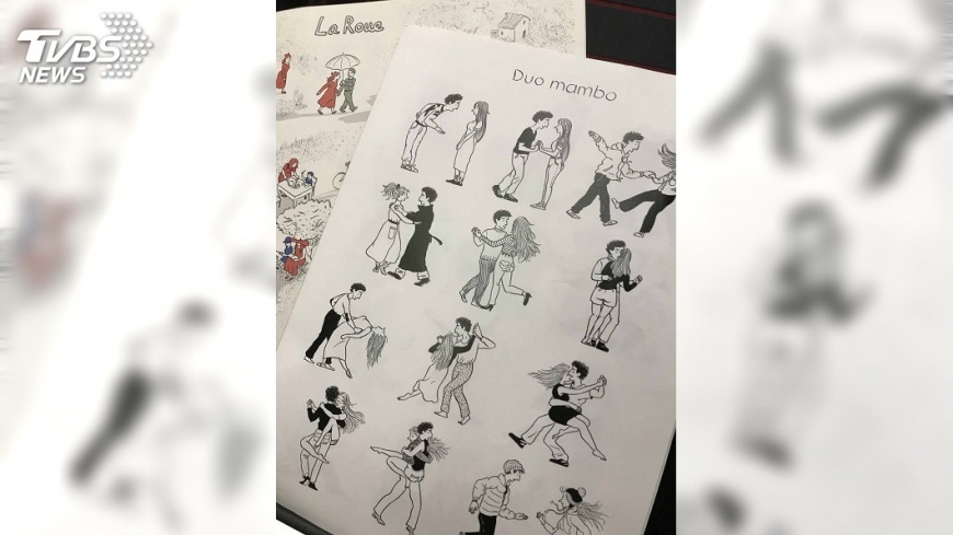 愛情如舞蹈 覃偉再入圍安古蘭漫畫新秀