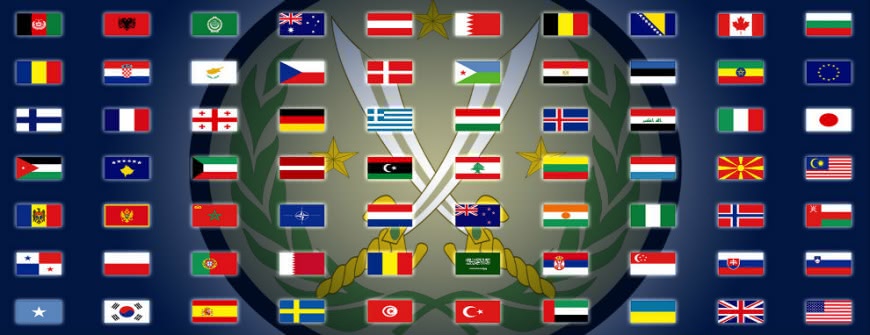 我國「青天白日滿地紅」國旗已悄悄被撤下。圖／Inherent Resolve官網