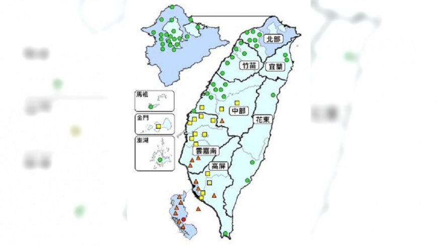 快訊/空污又來!高屏雲嘉空氣品質 「不健康」警示