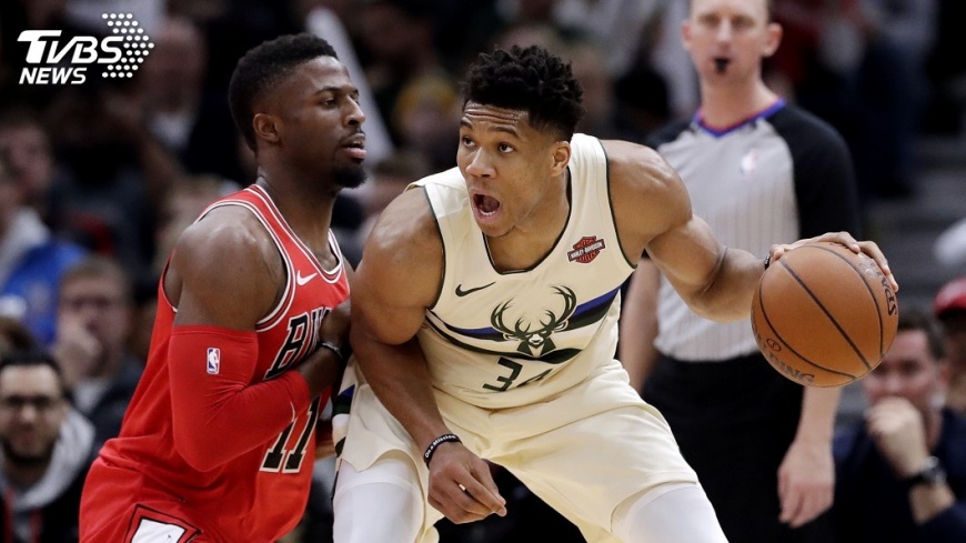 NBA公鹿字母哥發威 賞公牛4連敗