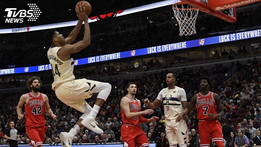 NBA字母哥飆31分 公鹿撞翻76人奪4連勝