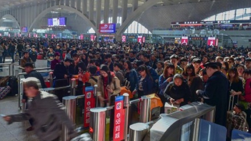 中國大陸年貨開賣啟動 趕春運前促銷