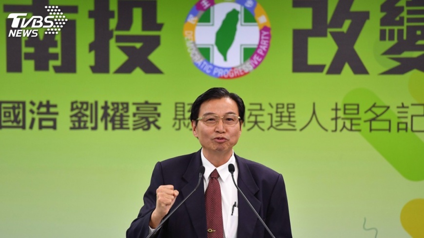 洪國浩南投市拜票 直搗南投縣府所在地