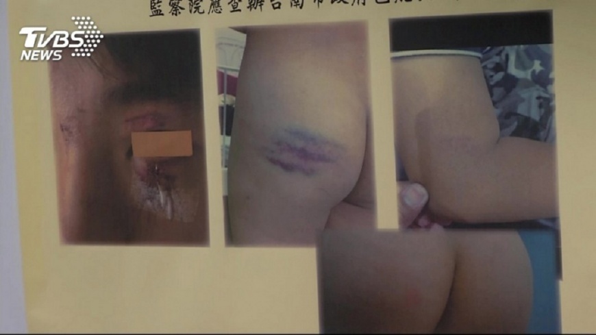 人本基金會公佈台南市多起老師不當體罰學生案件。圖/TVBS