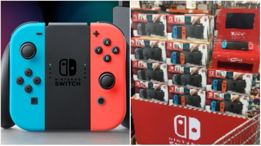 好市多出現任天堂Switch 現省1千5民眾搶翻