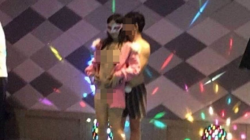 極樂尾牙!男員工緊擁「全裸粉衣女」搖擺 承辦人遭送辦