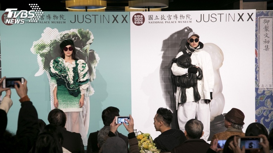 故宮翠玉白菜躍上伸展台 紐約時裝周亮相