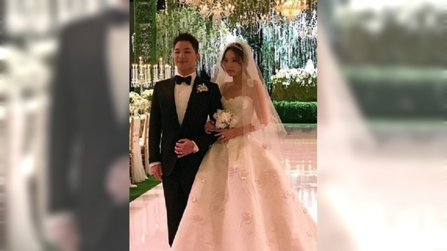 太陽、閔孝琳完婚! T.O.P低調現身祝賀