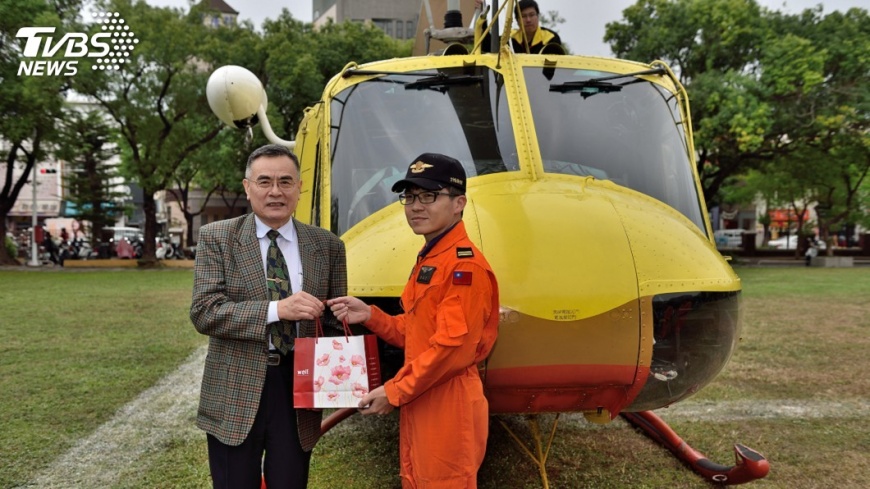 黑鷹機工長陳冠宏 去年曾隨機回成大母校