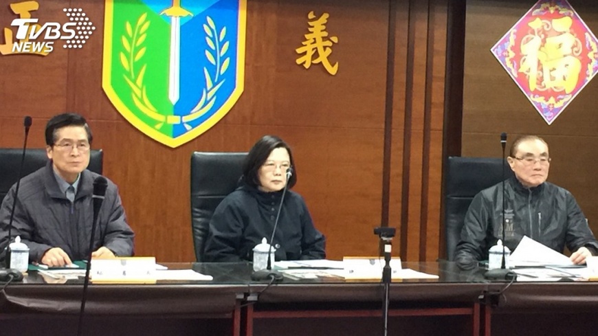 蔡總統緊盯救災進度 上午赴花蓮勘災