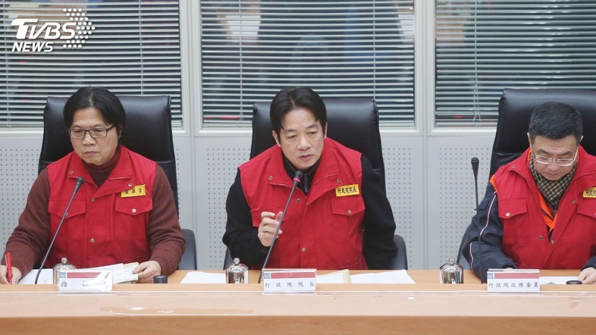 花蓮地震　賴清德指示撥3億給花蓮緊急運用