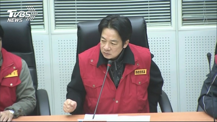 都0206！任市長遇震　賴揆又逢花蓮震災
