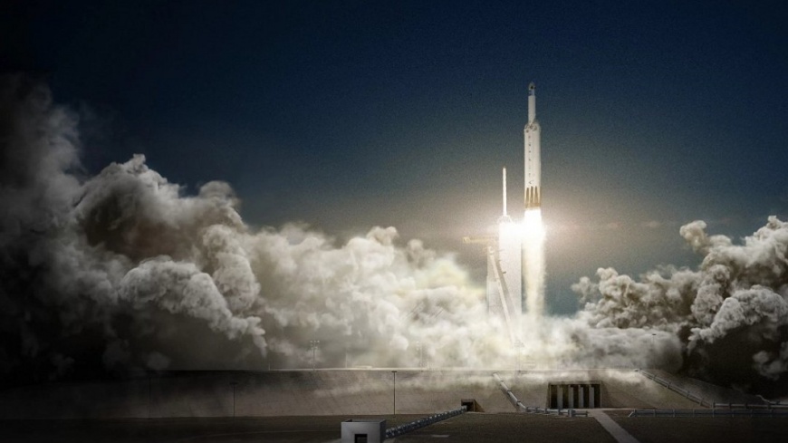 SpaceX獵鷹火箭升空 推進器成功回收