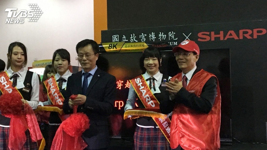鴻海擬合資8K攝影 夏普擬推平價8K相機