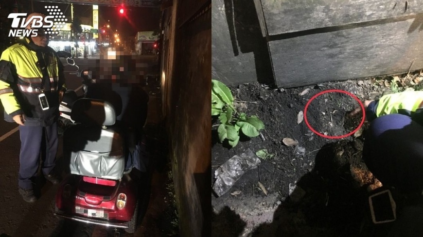 貧婦遺失50元找2小時 暖警土堆偷藏硬幣「幫找回」