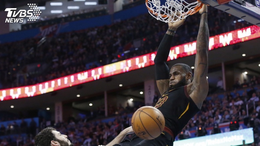 NBA詹皇37分劈雷霆　騎士換血後2連勝