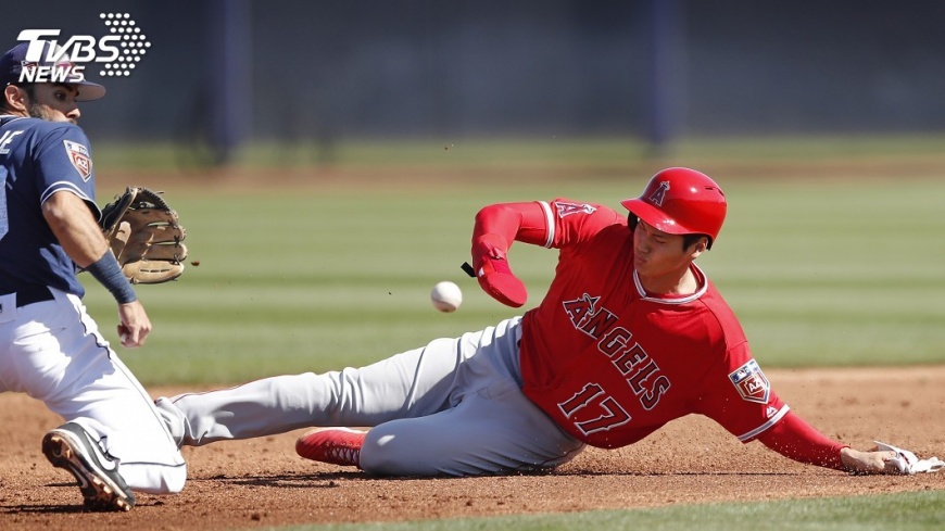 大谷翔平安打送回打點　上壘率百分百