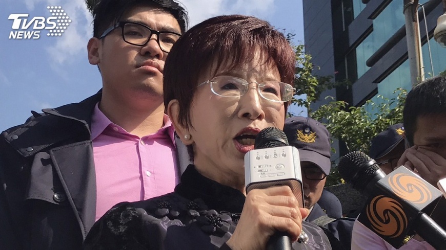 反年改衝立院一人重傷 洪秀柱到場慰問