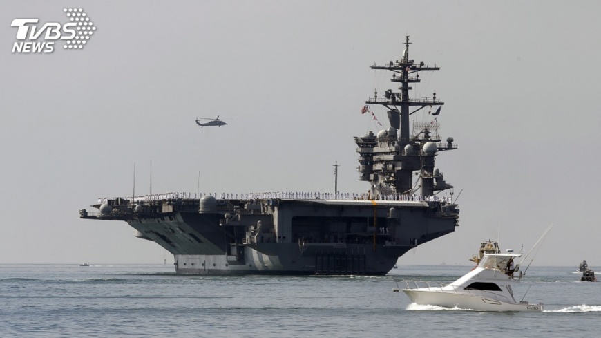 美航艦駛向南海 確保爭議海域版圖不變