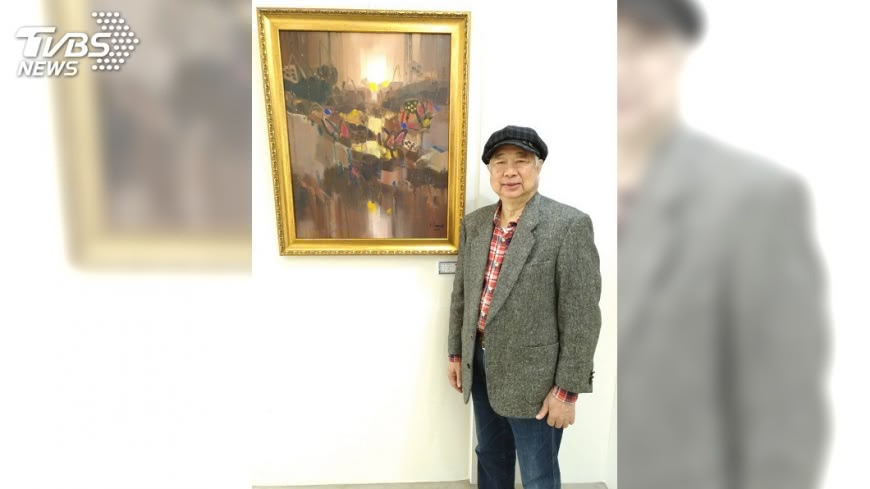為失智妻改畫荷葉 聽障畫家曾榮三愛無怨